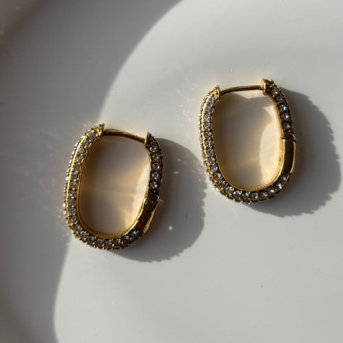 اقراط لامعة