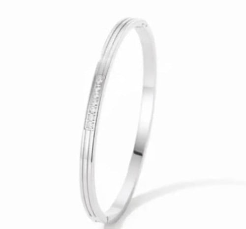 مجموعة الاساور الفضية