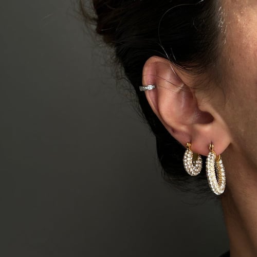 الأقراط اللامعة