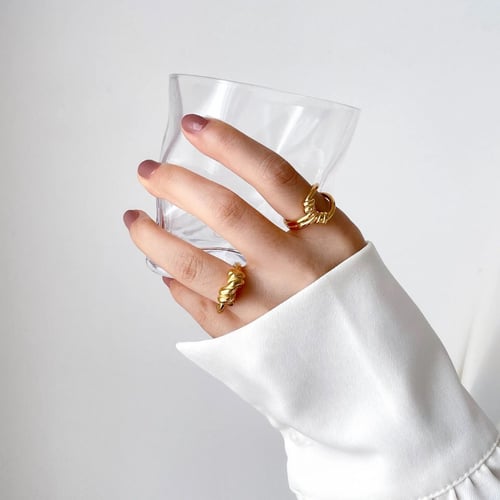 مجموعة خواتم ذهبية