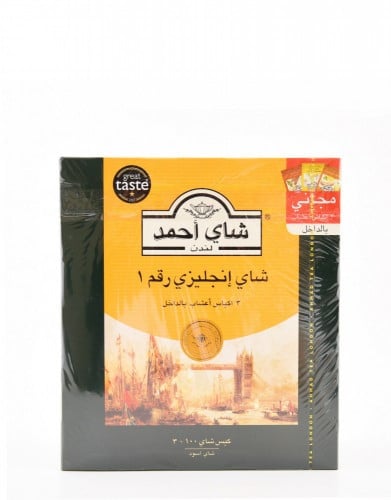 شاي احمد انجليزي رقم1 100كيس