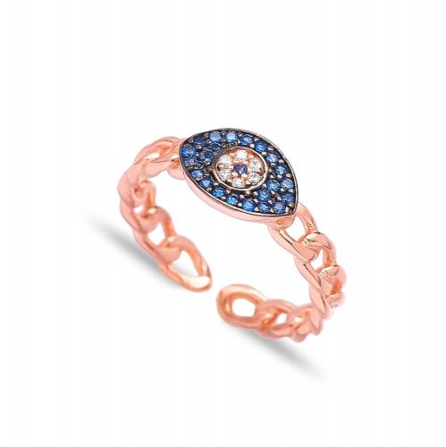 خاتم العين الزرقاء ترجمة عصرية لمعنى فخامة مجوهرات...