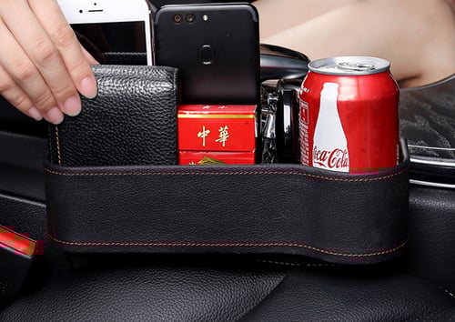 منظم أغراض السيارة للسائق والراكب بألوان متعددة لت...