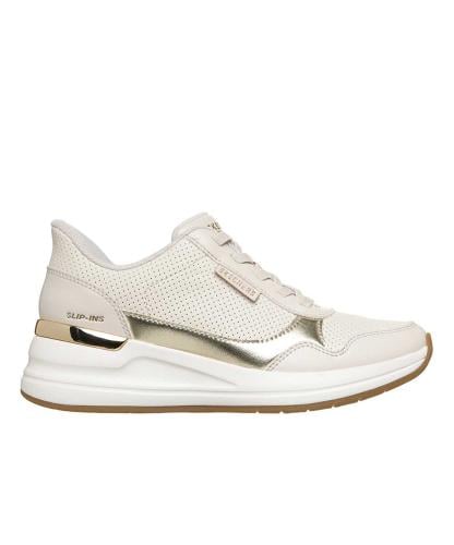 Skechers Women's Casual Billion 2 Slip-Ins Comfortable Hidden Heel Easy to Wear