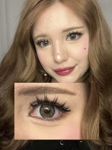 Magnetic Green زوج عدسات سنوية