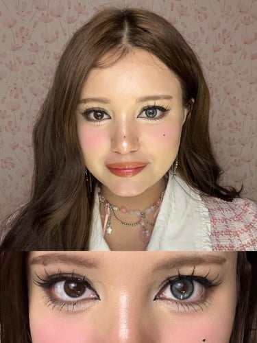 Greeny زوج عدسات سنوية