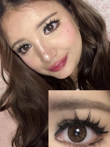 ناتشورال براون زوج عدسات سنوية