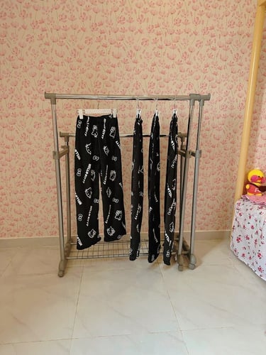 سروال هيلو كيتي أسود قطني 100%