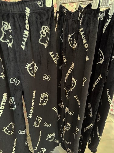 سروال هيلو كيتي أسود قطني 100%