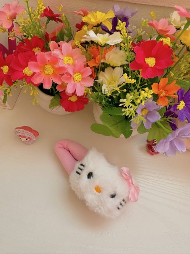 مشبك شعر هيلوكيتي عملاق