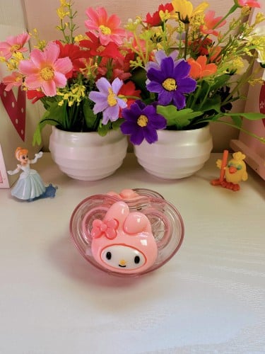 علبة عدسات قلب مع ملقط ومساعد ميلودي