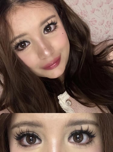 ناتشورال براون زوج عدسات سنوية