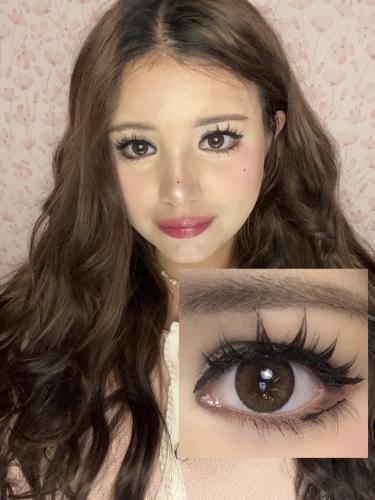 ناتشورال براون زوج عدسات سنوية