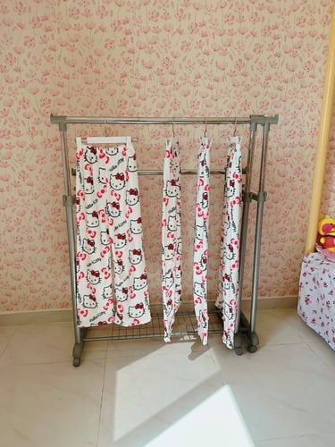 سروال هيلو كيتي أبيض قطني 100%