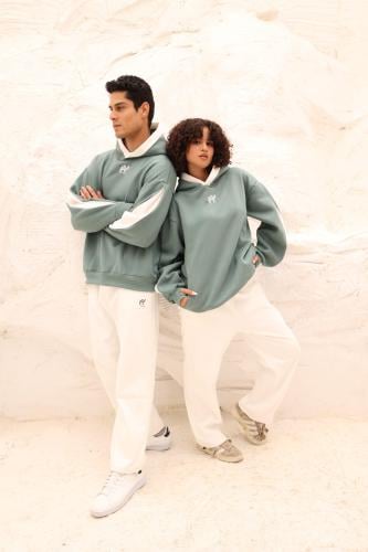 هودي أخضر نعناعي