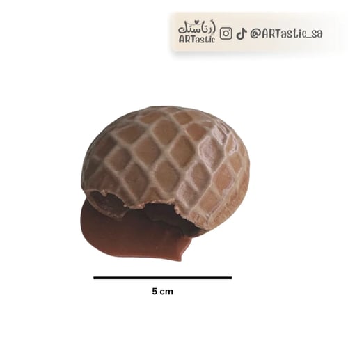 Kleeja magnet with molasses eaten