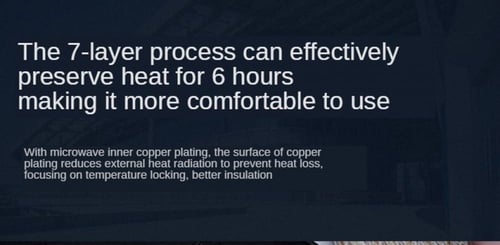 470ML Vacuum Coffee Cup With Handle Insulated Mug...