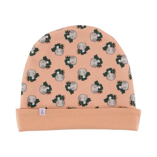 قبعة ذات وجهين مشمشي