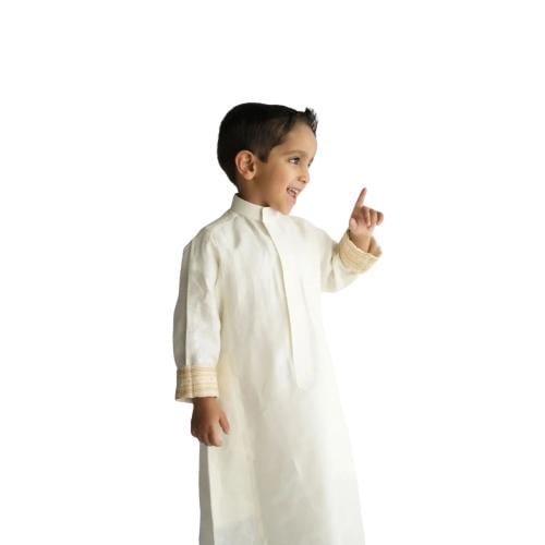 ثوب كتان سعودي