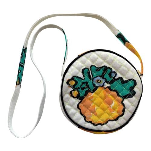 نسيبة حافظ x ثوب صغيري شنطة شالكي -أبيض/برتقالي