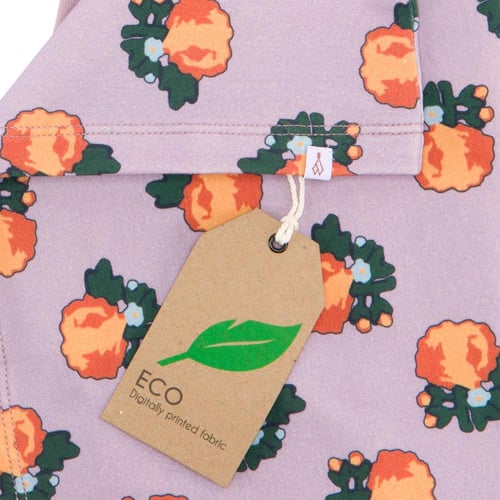 بلوزة اكمام قصيرة و شورت ساده ليلكي