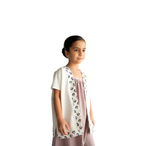 بشت أبيض/ليلكي