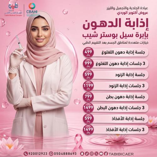 جلسة إذابة دهون اللغلوغ