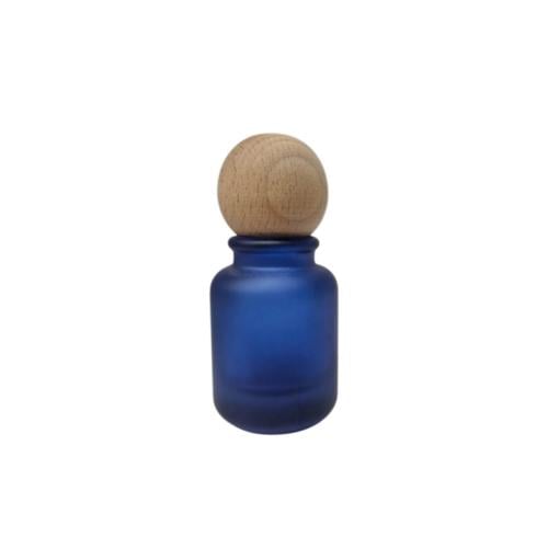 علب زجاجات عطور فارغة12قطعة ازرق30مل