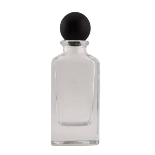 قوارير علب عطور شفافة فاخرة 12قطعة 100مل