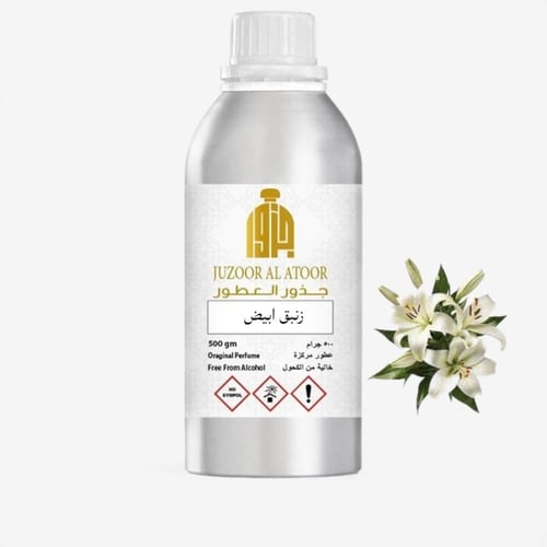 زيت عطري مركز زنبق ابيض للشموع