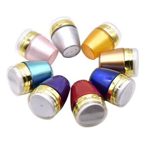 علب كريم مخمرية ضغط فارغة متعدد الالوان 40 جرام -...