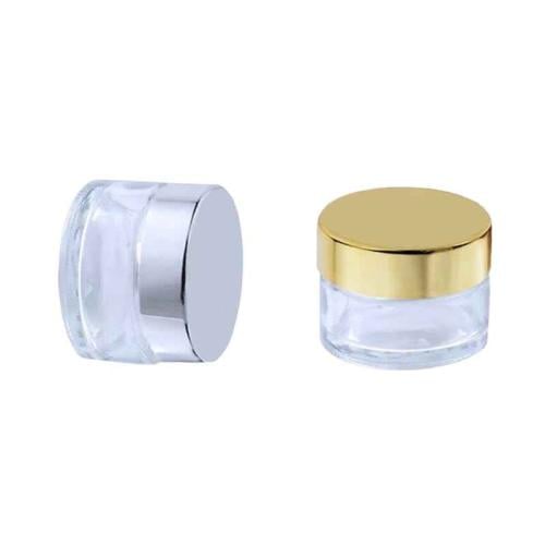 علب كريم ومخمرية شفاف 20جرام - 12 قطعة