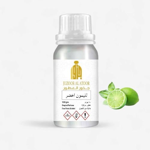 زيت عطري مركزلليمون الأخضر للشموع