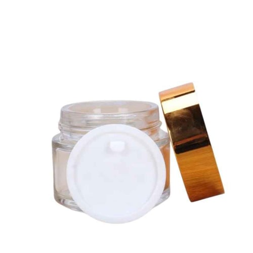 علب كريم ومخمرية شفاف 20جرام - 12 قطعة