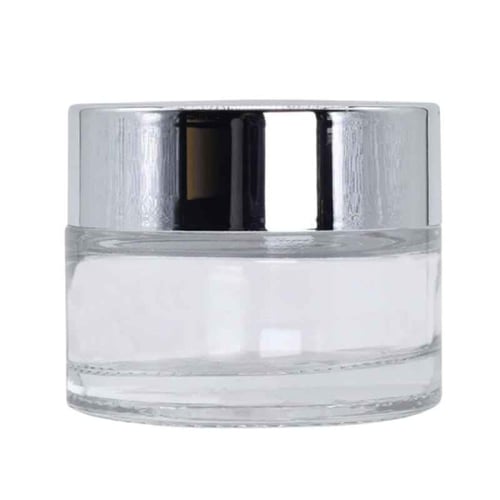 علب كريم ومخمرية شفاف 20جرام - 12 قطعة