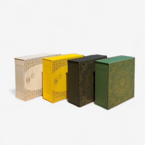 علب ادهان عود فارغة فخمة متعددة الألوان-12قطعة