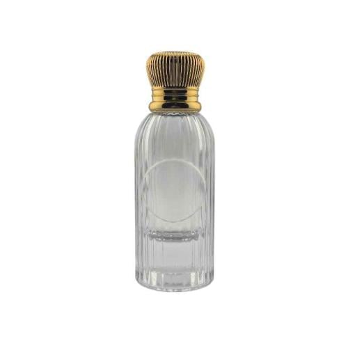 علب زجاج عطور فارغه شفاف 12 قطعه 50مل