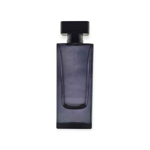 علب قزاز عطور فارغة اسود شفاف12قطعة 80مل