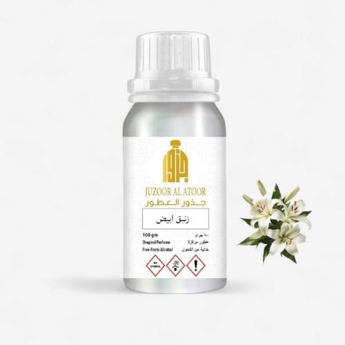 زيت عطري مركز زنبق ابيض للشموع