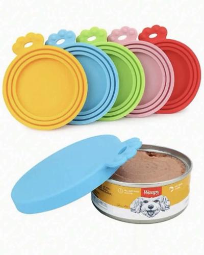 غطاء طعام معلبات الحيوانات الاليفة قطعة واحدة