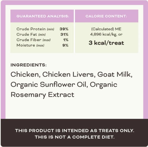 برايمل مكافآت للقطط الدجاج و حليب الماعز مجففة بال...