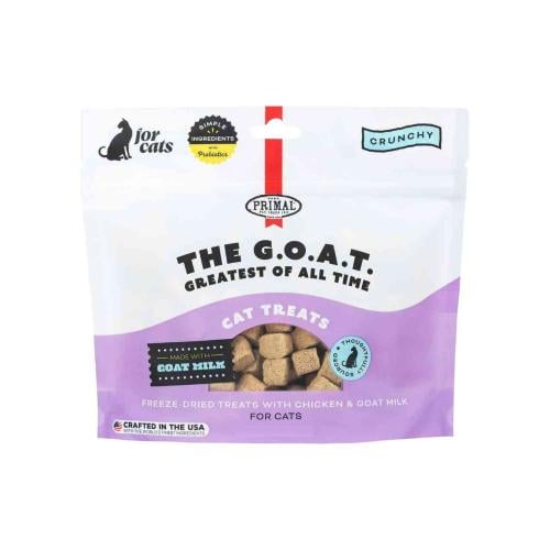 برايمل مكافآت للقطط الدجاج و حليب الماعز مجففة بال...