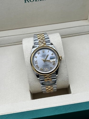 رولكس ديت جست النسائية كوبي سويس