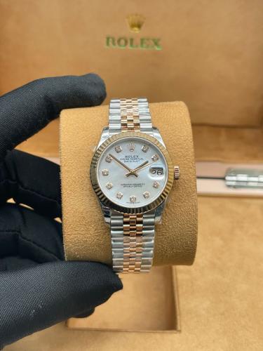 رولكس ديت جست نسائي كوبي سويس القطر 31 مم