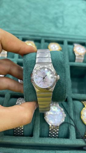 ساعة أوميغا كونستليشن النسائية كوبي سويس