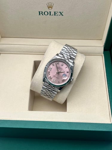 رولكس ديت جست النسائية كوبي سويس