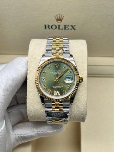 رولكس ديت جست النسائية كوبي سويس