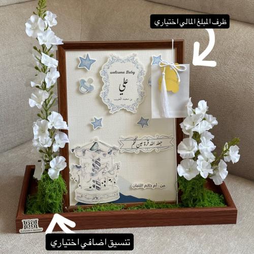 لوحة مواجيب ثيم ازرق
