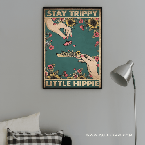 لوحة جدارية Little Hippie