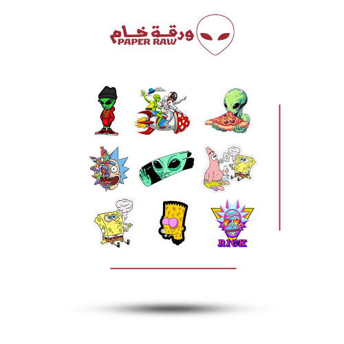 ستيكرات سموكنج آرت